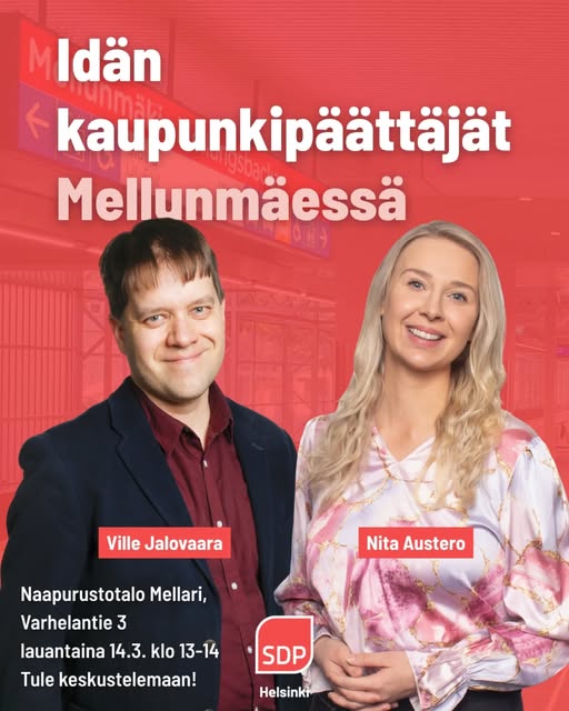 Lähde jututtamaan Nitaa ja Villeä